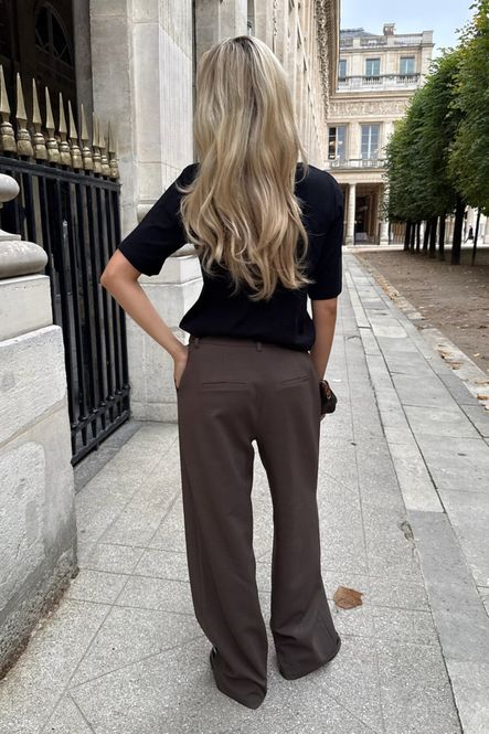 Hovedbilde Celinaic Pants Dark Brown