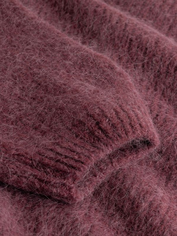 Kae Knit Cardigan Rust 