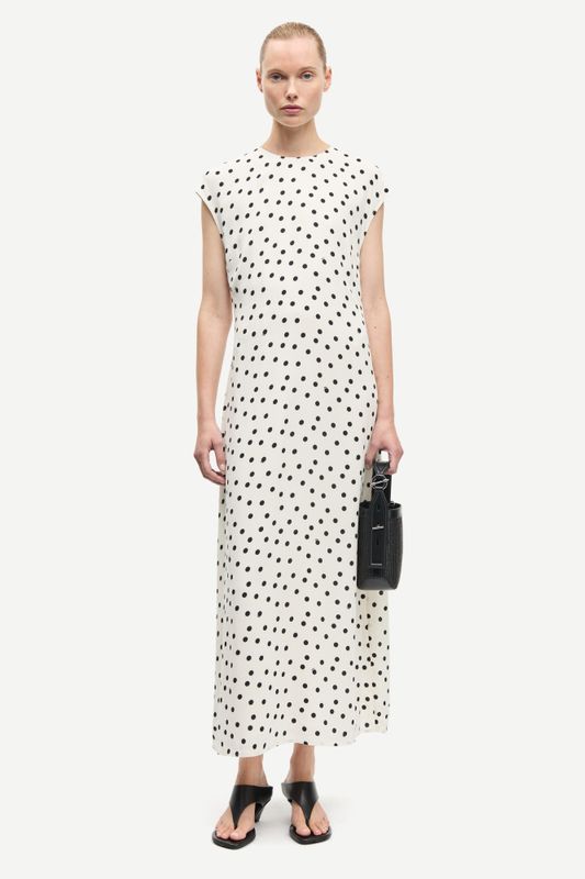 Sapoppy Dress 16060 Drifting Dots Egret 
