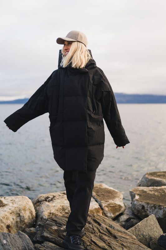 Spitsbergen Down Coat Black 
