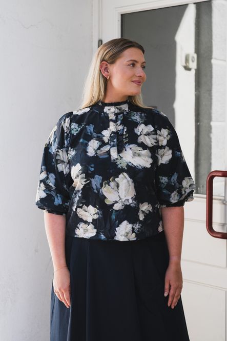 Hovedbilde Ella Blouse Blue Garden