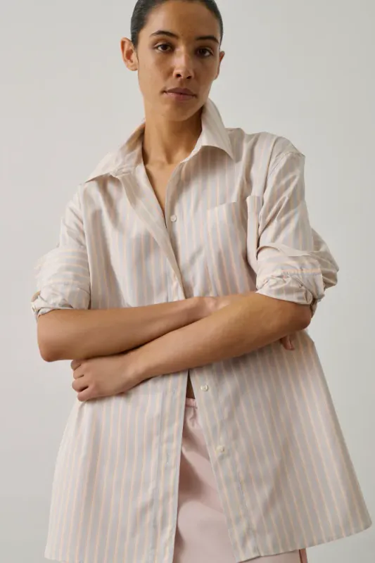 Carlotta Shirt Orange/Grey 