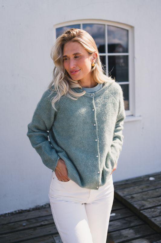 Amalie Cardigan Chinois Green 