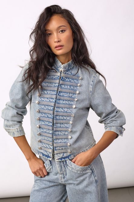 Hovedbilde Jackson Officer Denim Jacket Bleach Denim 