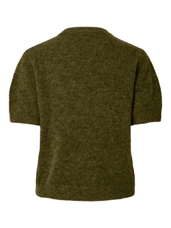 Johi SS Wool Blend Pullover Fir Green 