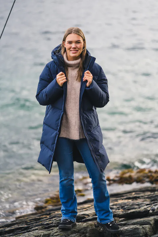 Loen Down Jacket Dark Navy 