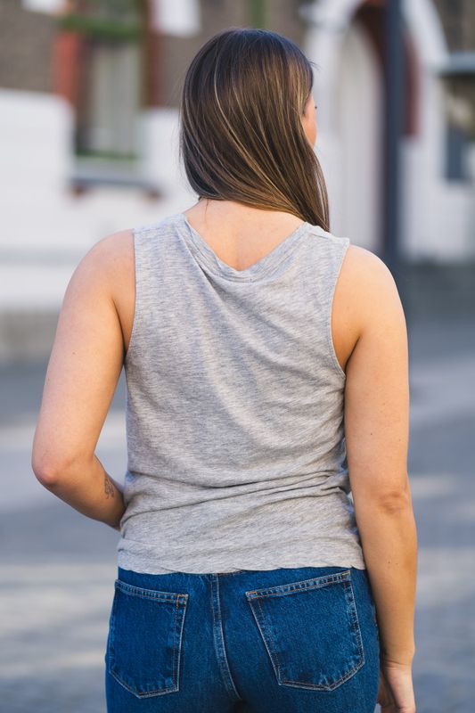 Jacksonville Tank Top Heather Grey 