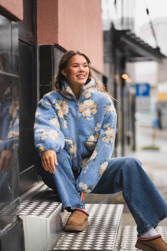 Rype Fleece Jacket Light Blue Mix 