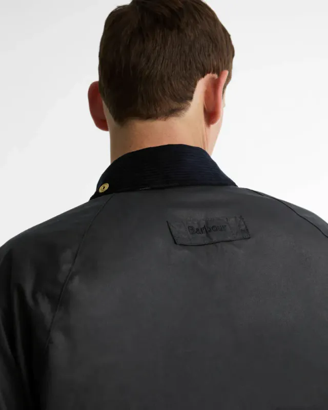 Icons Transport Waxed Jacket Navy 