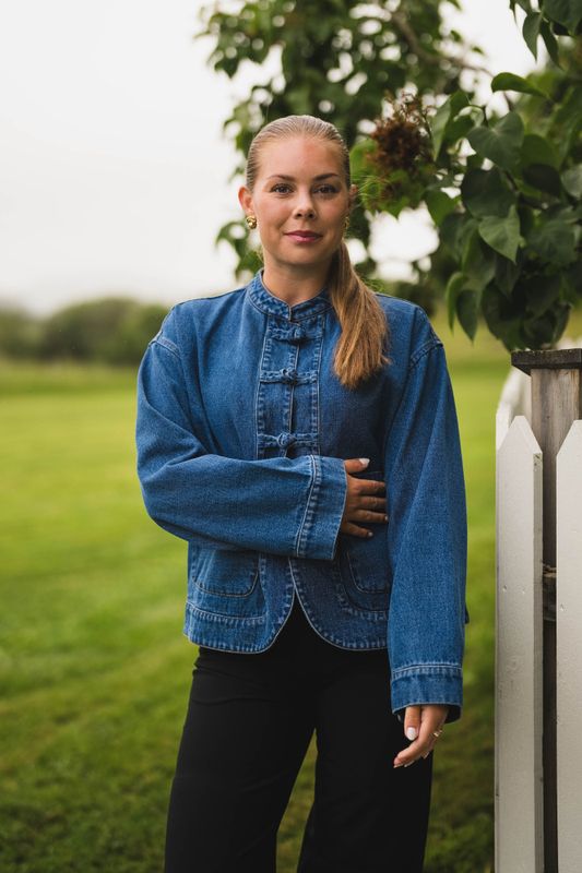 Caline Denim Jacket Blue Denim 