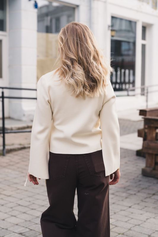 Lulu LS Tie Cardigan Pristine 