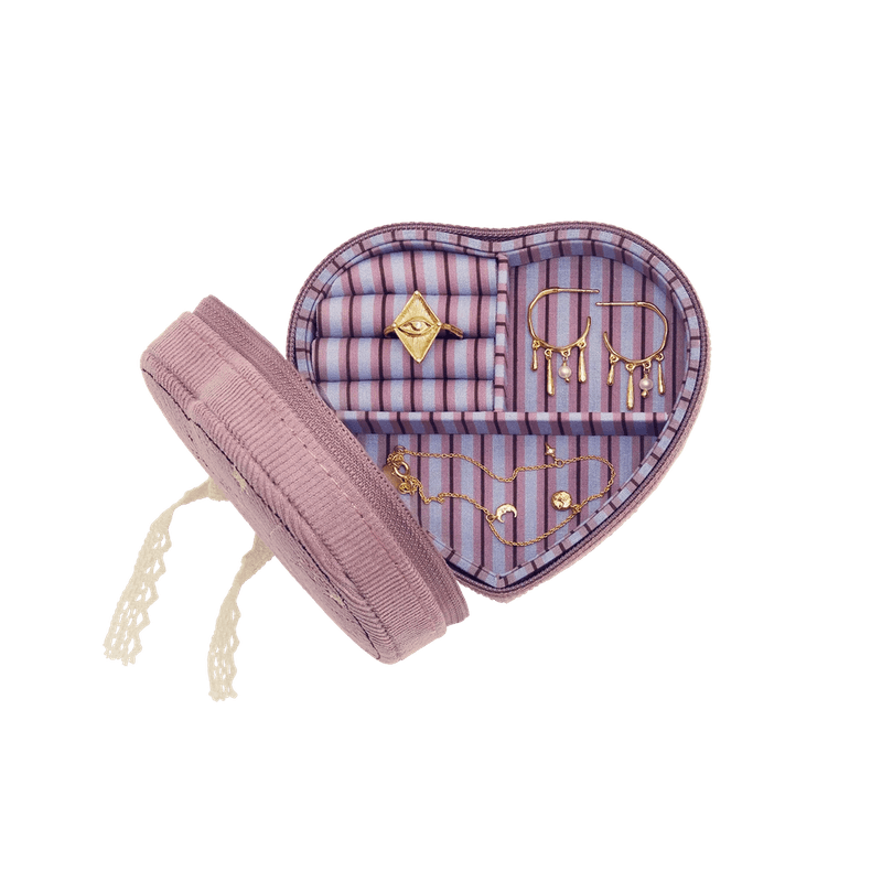 Heart Jewelry Box Purple Theatre Magic