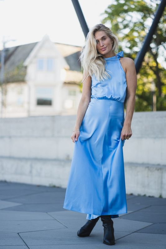 Rheo Dress 12959 Della Robbia Blue 