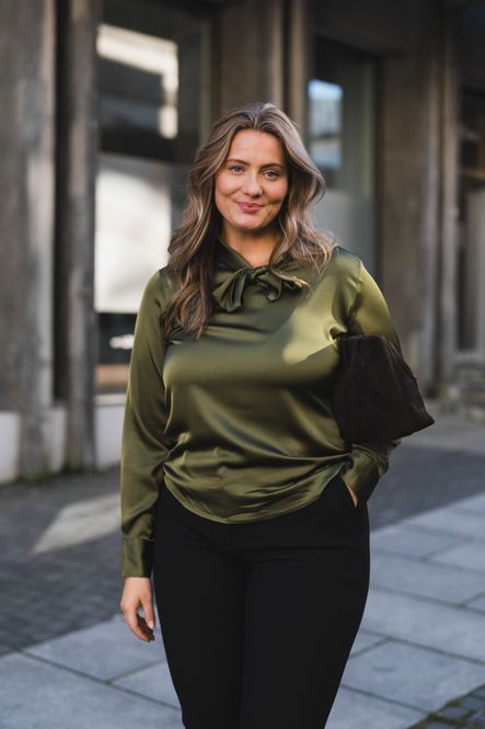 Hovedbilde Audrey Blouse Semi Rich Olive