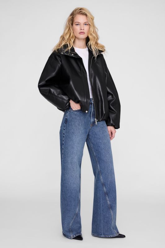 Cyrus Jacket Recycled Leather Black 