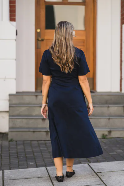 Hovedbilde Baia Poplin Dress Navy 