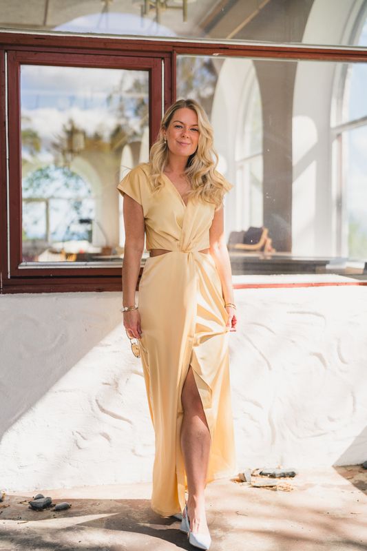 Zephyr Dress Butter Yellow 