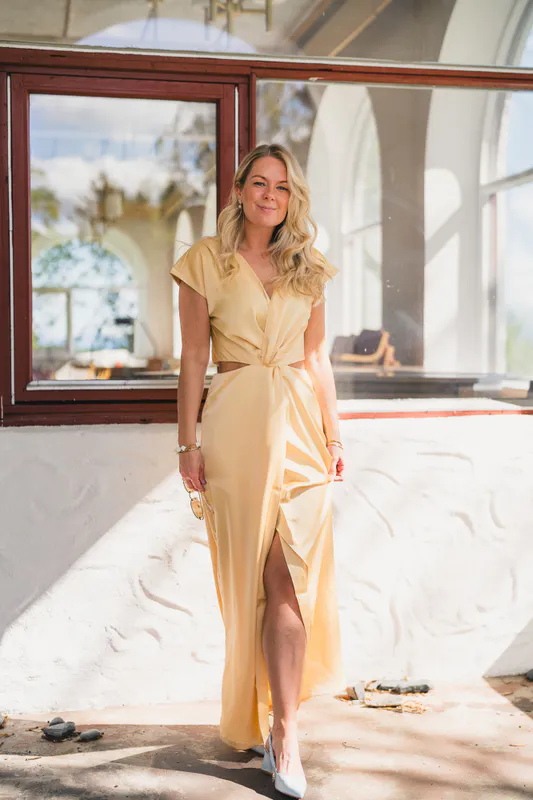 Zephyr Dress Butter Yellow 