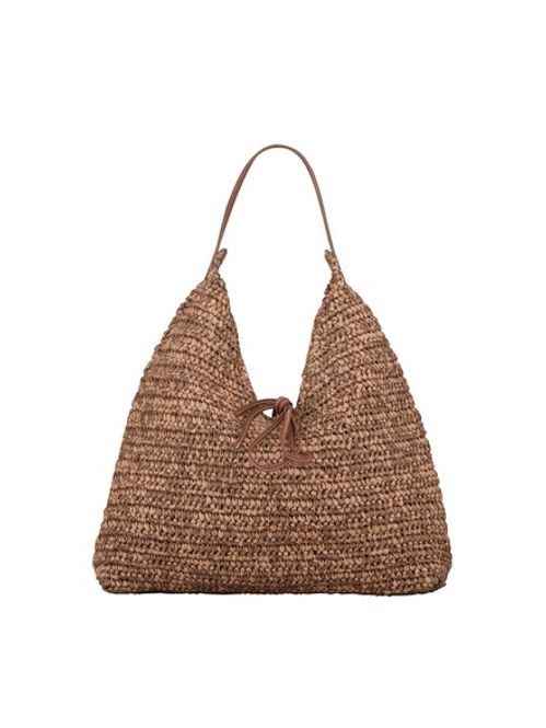 Hovedbilde Paper Straw Siena Bag Mocha Brown 