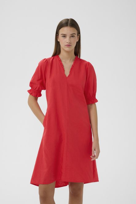 Hovedbilde Edith Rigitta Dress Poppy Red