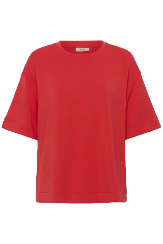 Pannie Oversize T-Shirt Poppy Red 