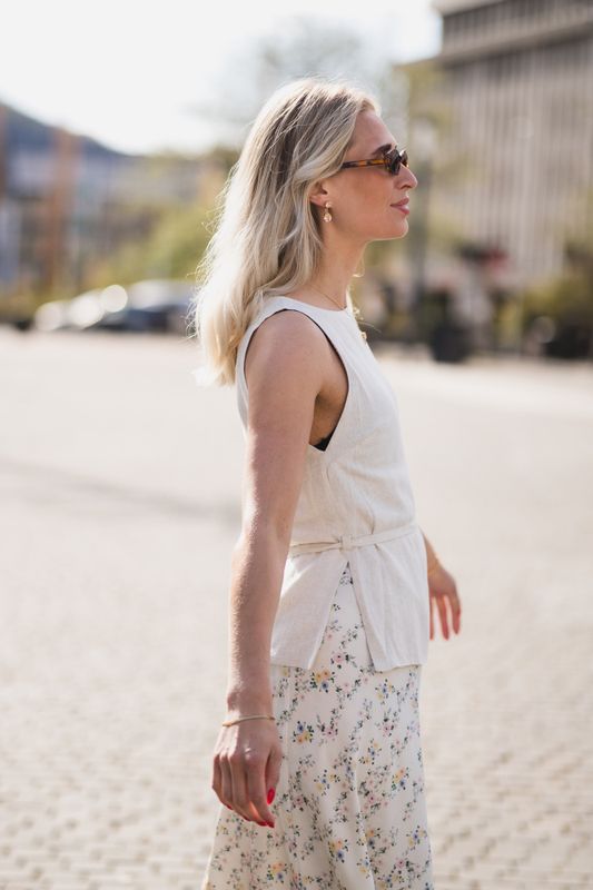 Nassa Linen Top Natural 