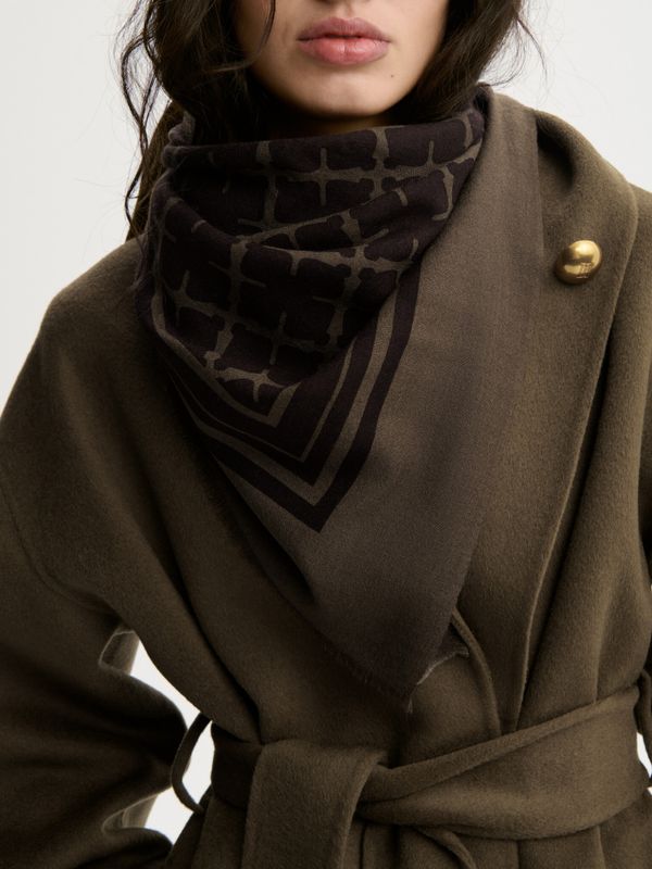 Cornelis Wool Scarf Desert Palm 