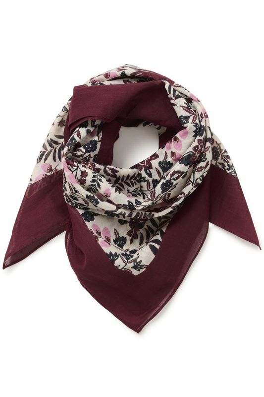 Phi Scarf Fig Bird Print 
