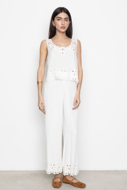 Hovedbilde Evie Top White 