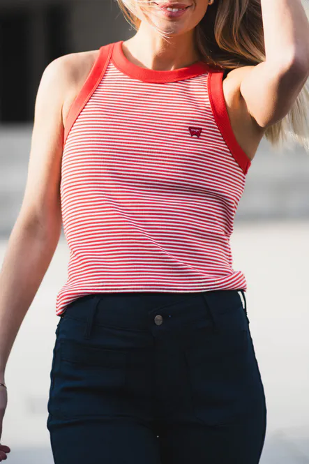 Hovedbilde Ringer Tank Flame Scarlet 