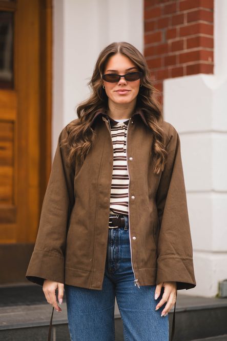 Hovedbilde Hempler Canvas Jacket Brown 