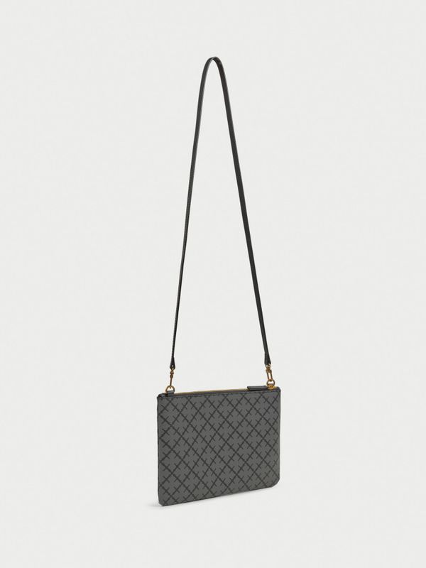 Ivy Clutch Light Charcoal 
