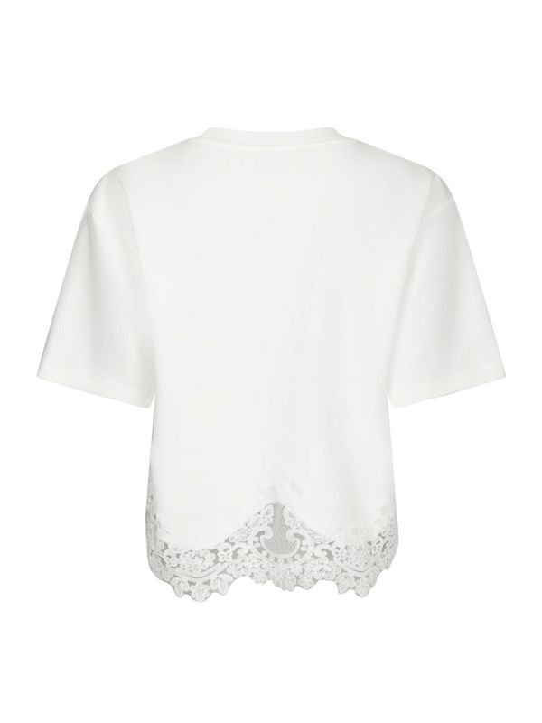 Iria Lace Tee White 