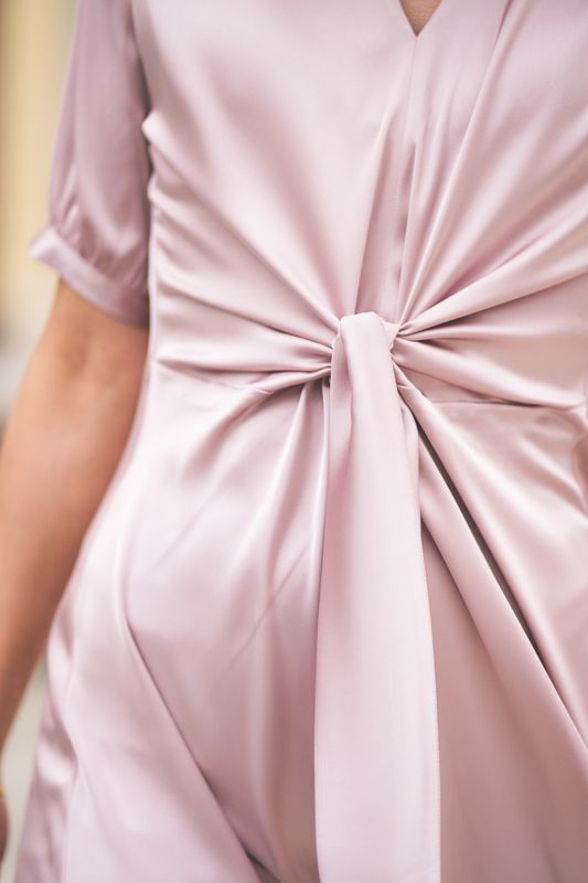 Faye Dress Semi Rich Blush