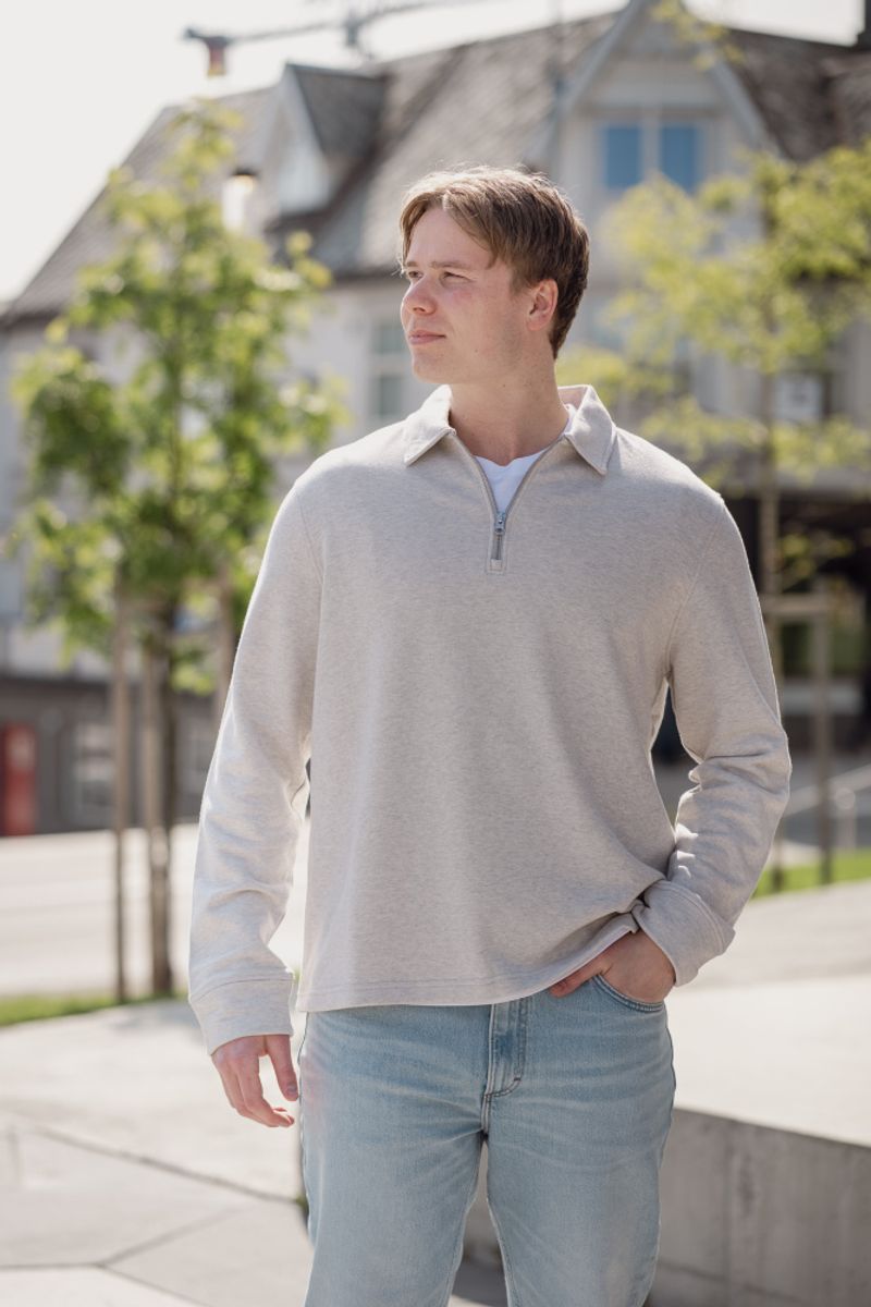 Salouis HZ Polo LS 15673 Moonstruck Melange