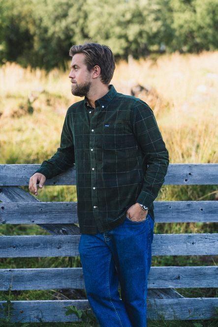 Hovedbilde Blair Tailored Tartan Cord Shirt Classic Tartan 