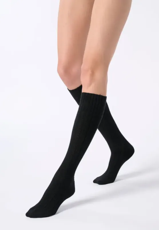 Knee Highs Nancy Black 