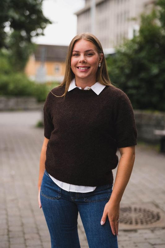 Johi SS Wool Blend Pullover Coffee Bean 