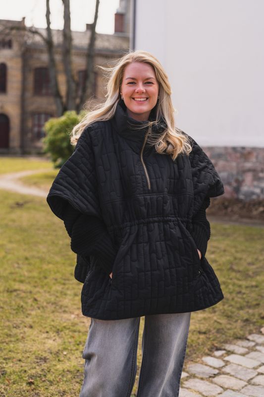Ashley Cape Jet Black 