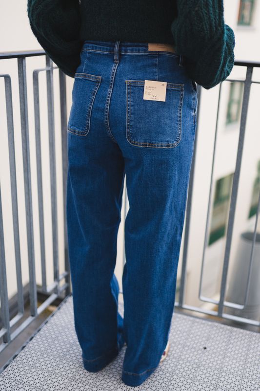 Barba Jeans Medium Dark Blue 