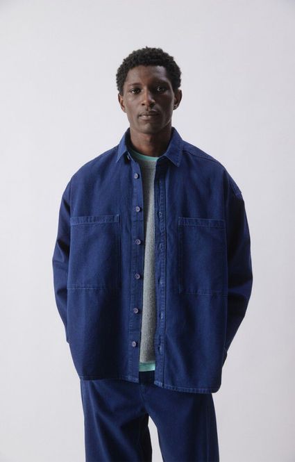 Hovedbilde Comow Shirt Raw Blue 