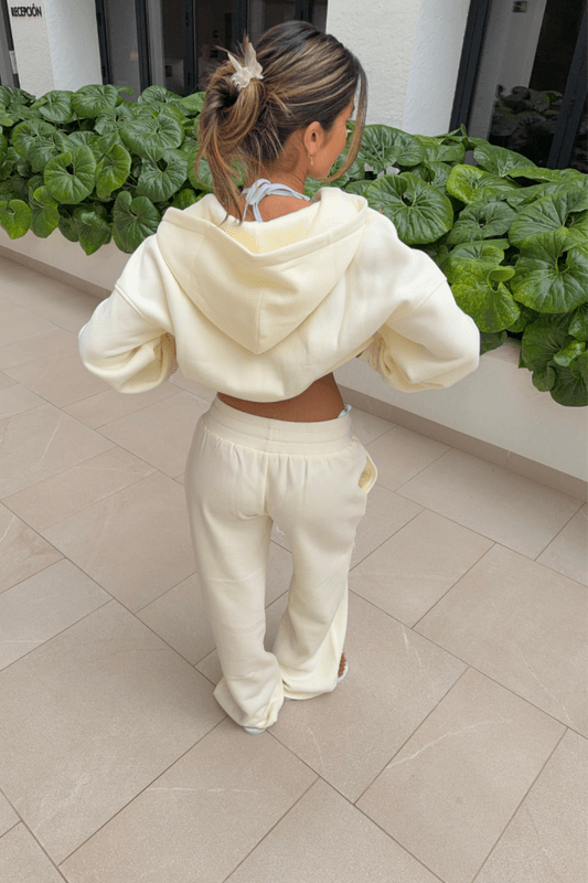 SÒL Wide Leg Joggers Citrus