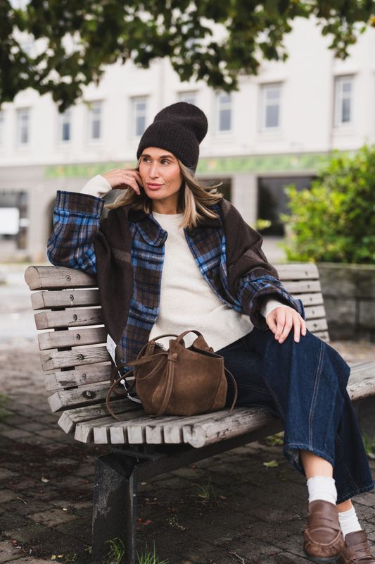 Maiya Jacket Daliyah Blue Check 