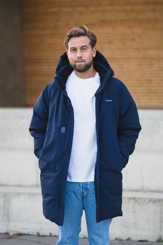 Lom Light Down Jacket Dark Navy 