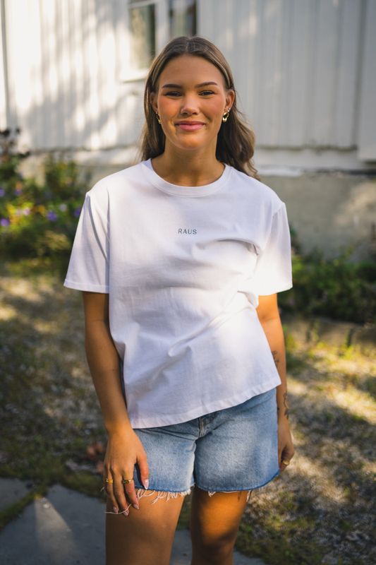 Linn Logo Tee Bright White 