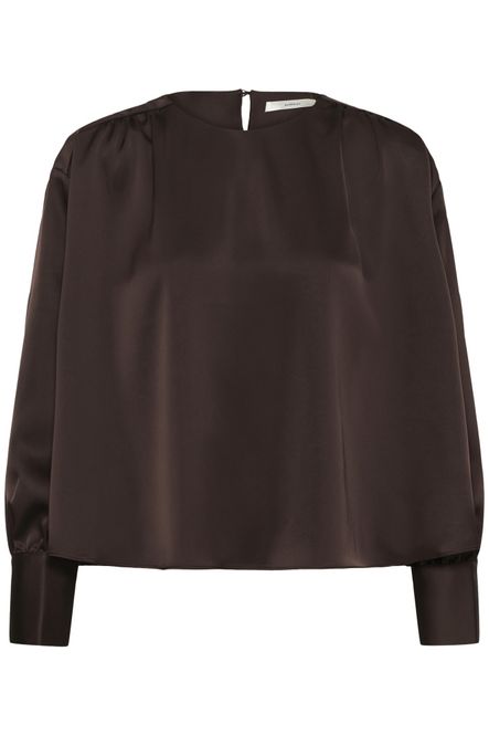 Hovedbilde Olive Dawn Blouse Chocolate Brown 