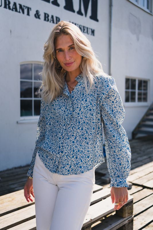 Astrid Shirt Q Harbor Flower 