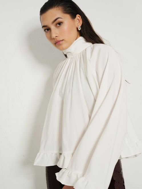 Hovedbilde Clara Blouse Offwhite 