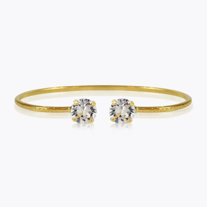 Classic Petite Bracelet Gold Crystal 