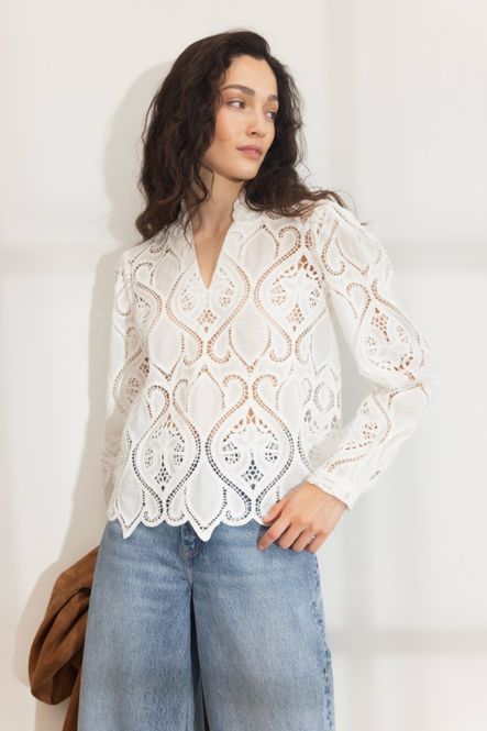 Hovedbilde Amelia Blouse White 